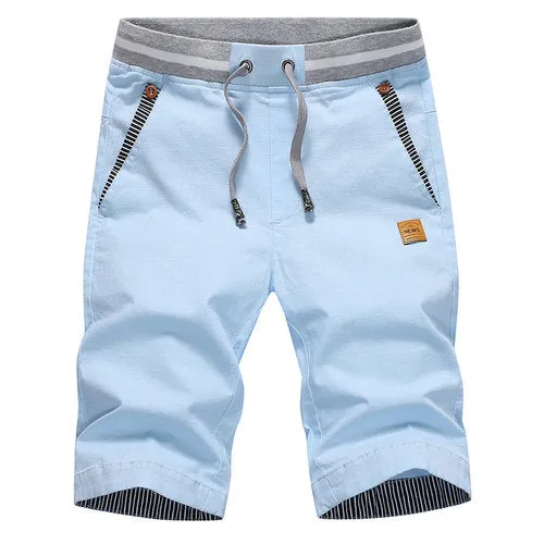 2018 summer solid casual shorts men cargo shorts plus size 4XL  beach shorts M-4XL AYG36