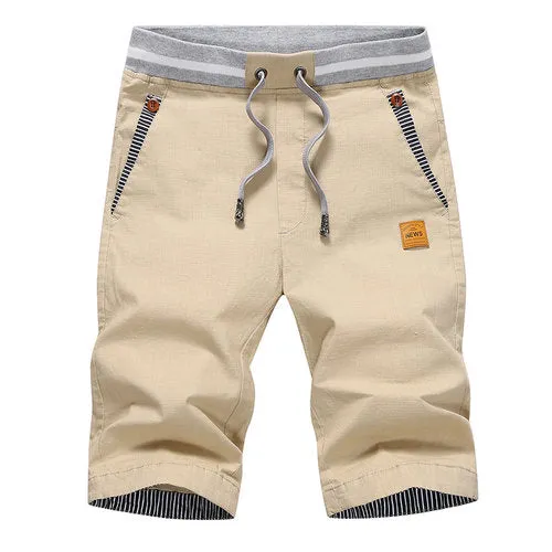 2018 summer solid casual shorts men cargo shorts plus size 4XL  beach shorts M-4XL AYG36