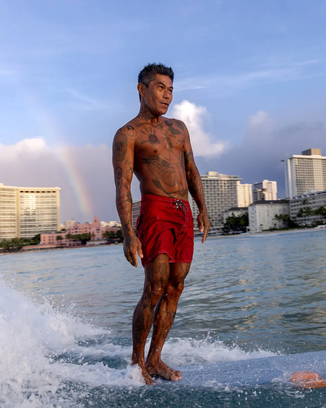 310 Boardshorts - Red