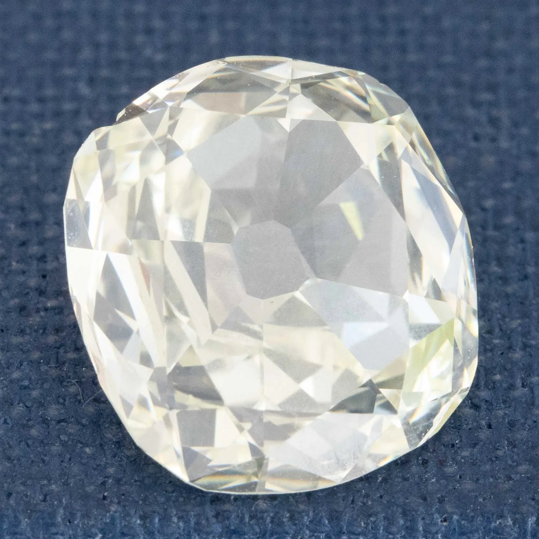 3.16ct Old Mine Cushion Cut Diamond