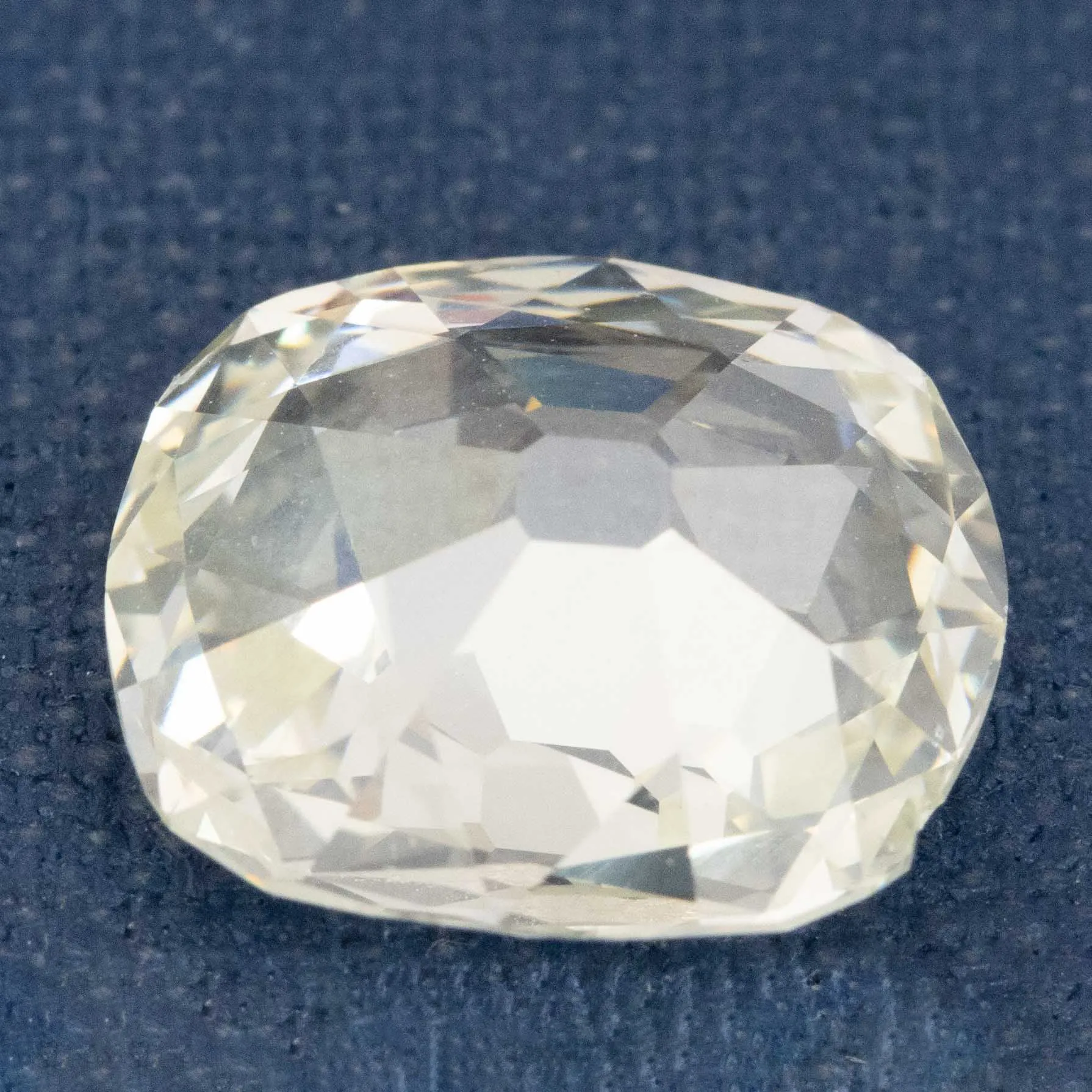 3.16ct Old Mine Cushion Cut Diamond