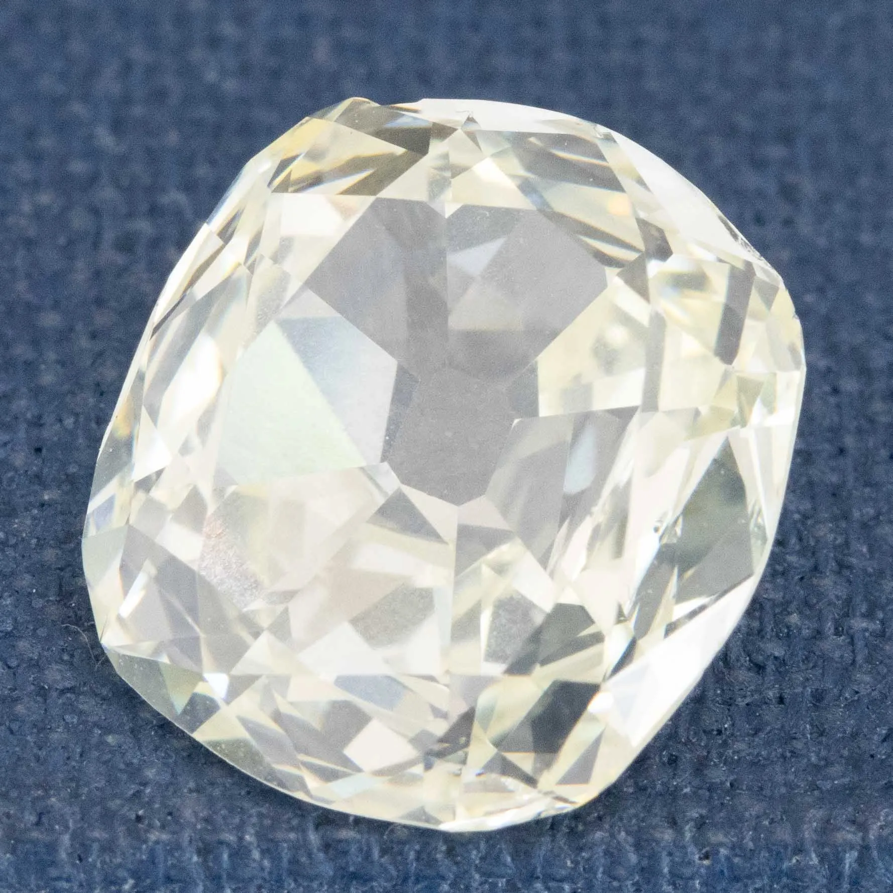3.16ct Old Mine Cushion Cut Diamond