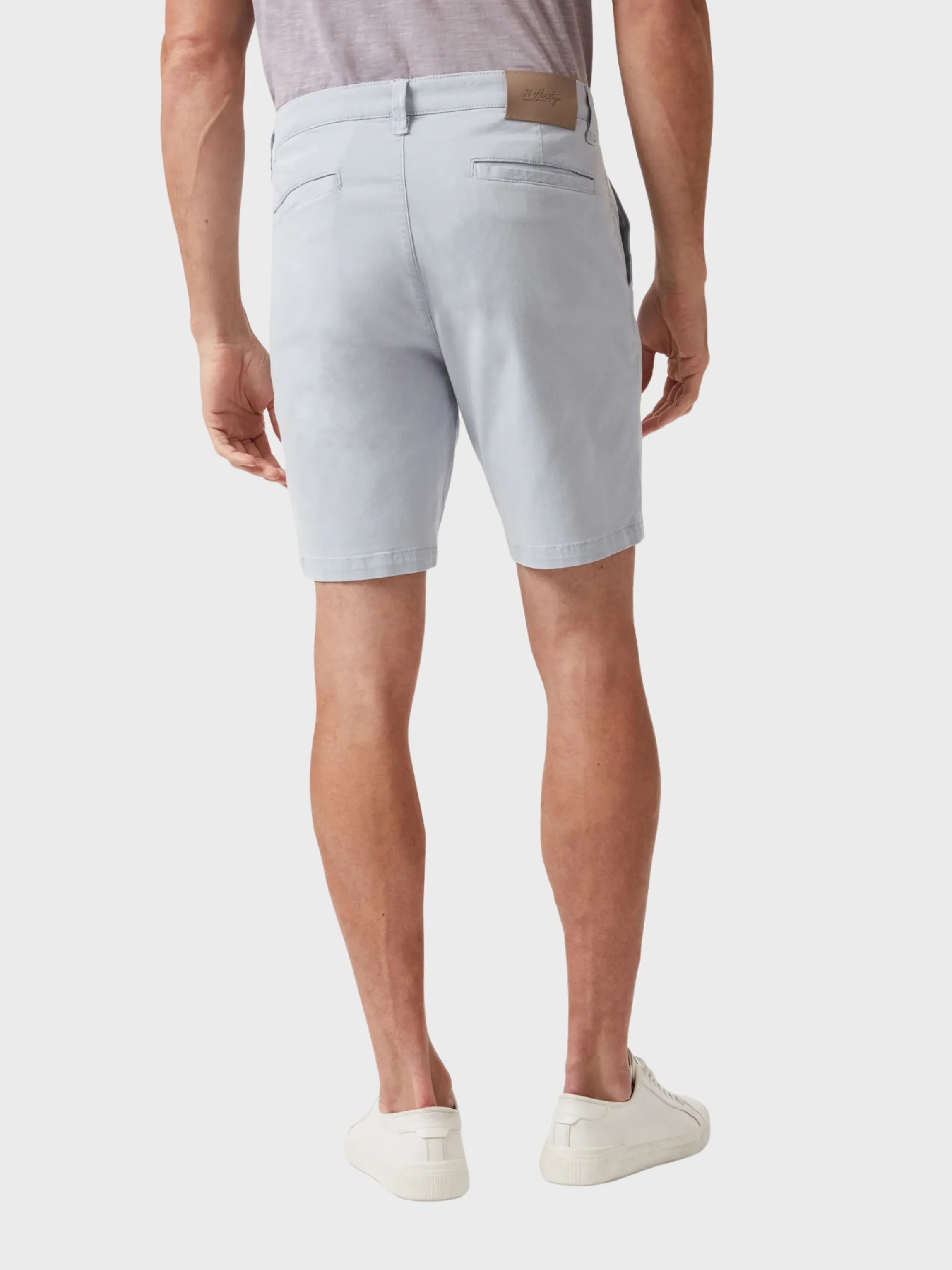 34 Heritage Arizona Twill Shorts - Light Blue