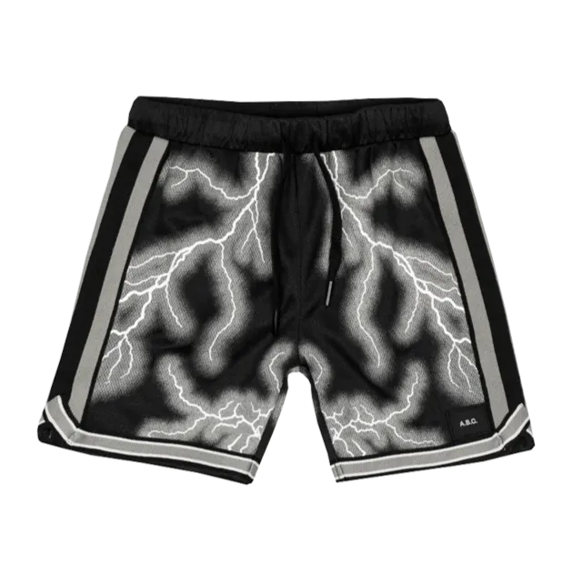 A.B.C. QUIET STORM SHORTS (BLACK/GREY)