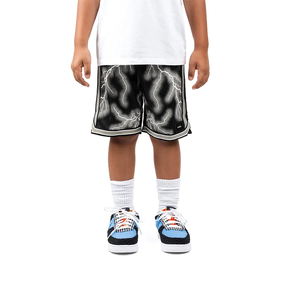 A.B.C. QUIET STORM SHORTS (BLACK/GREY)