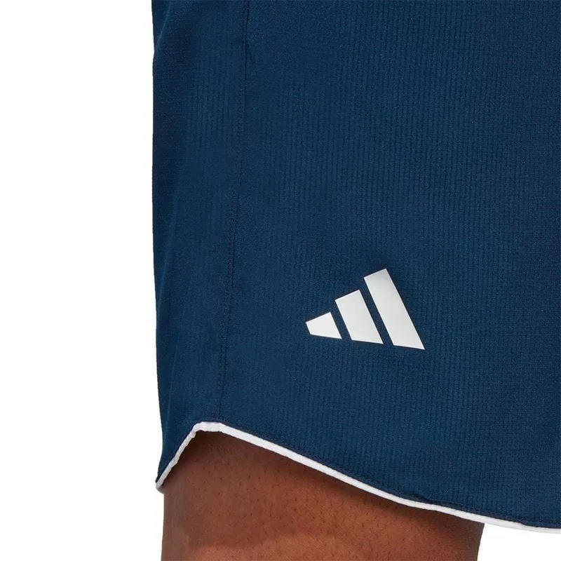 ADIDAS Mens Club 7" Badminton Shorts - Navy