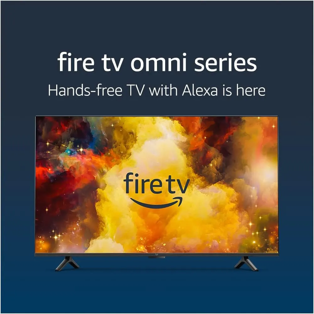 Amazon Fire TV 43" Omni Series 4K UHD smart TV, hands-free with Alexa