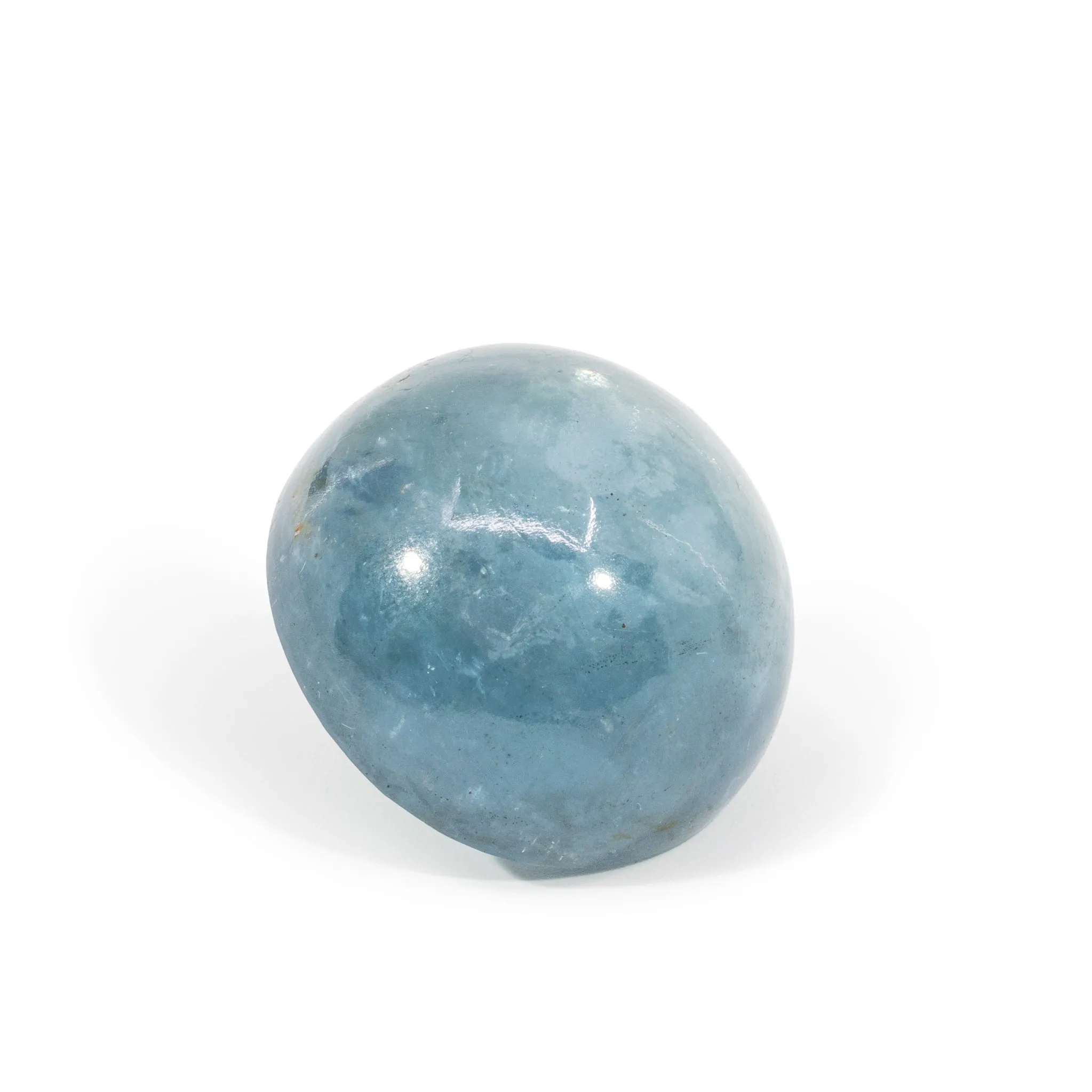 Aquamarine 25.6mm 75.6 Carat Gemstone Cabochon