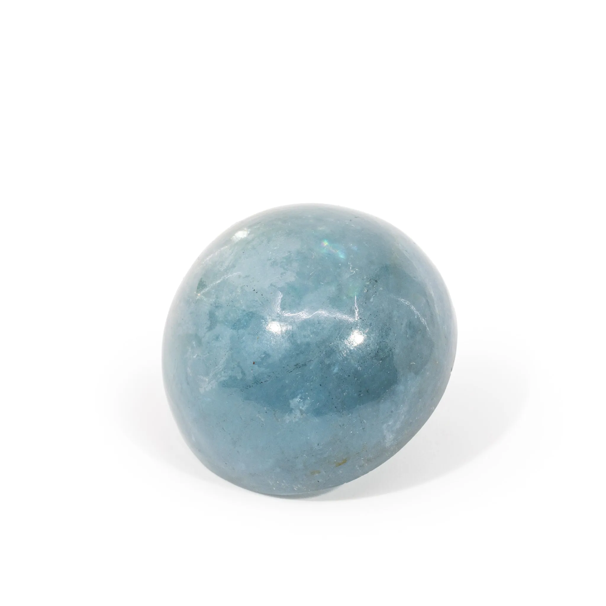 Aquamarine 25.6mm 75.6 Carat Gemstone Cabochon