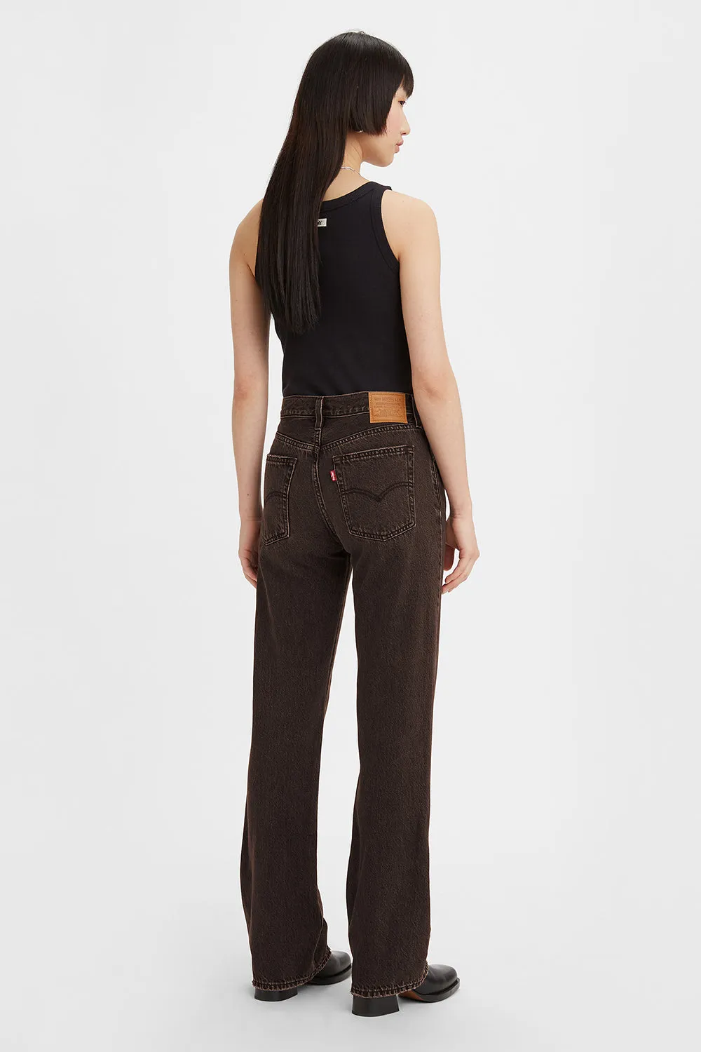 Baggy Bootcut Jeans Chroma Acid Chicory Coffee