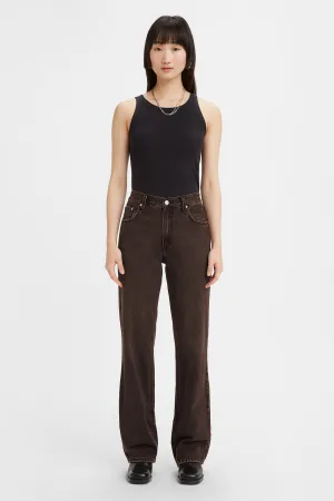 Baggy Bootcut Jeans Chroma Acid Chicory Coffee