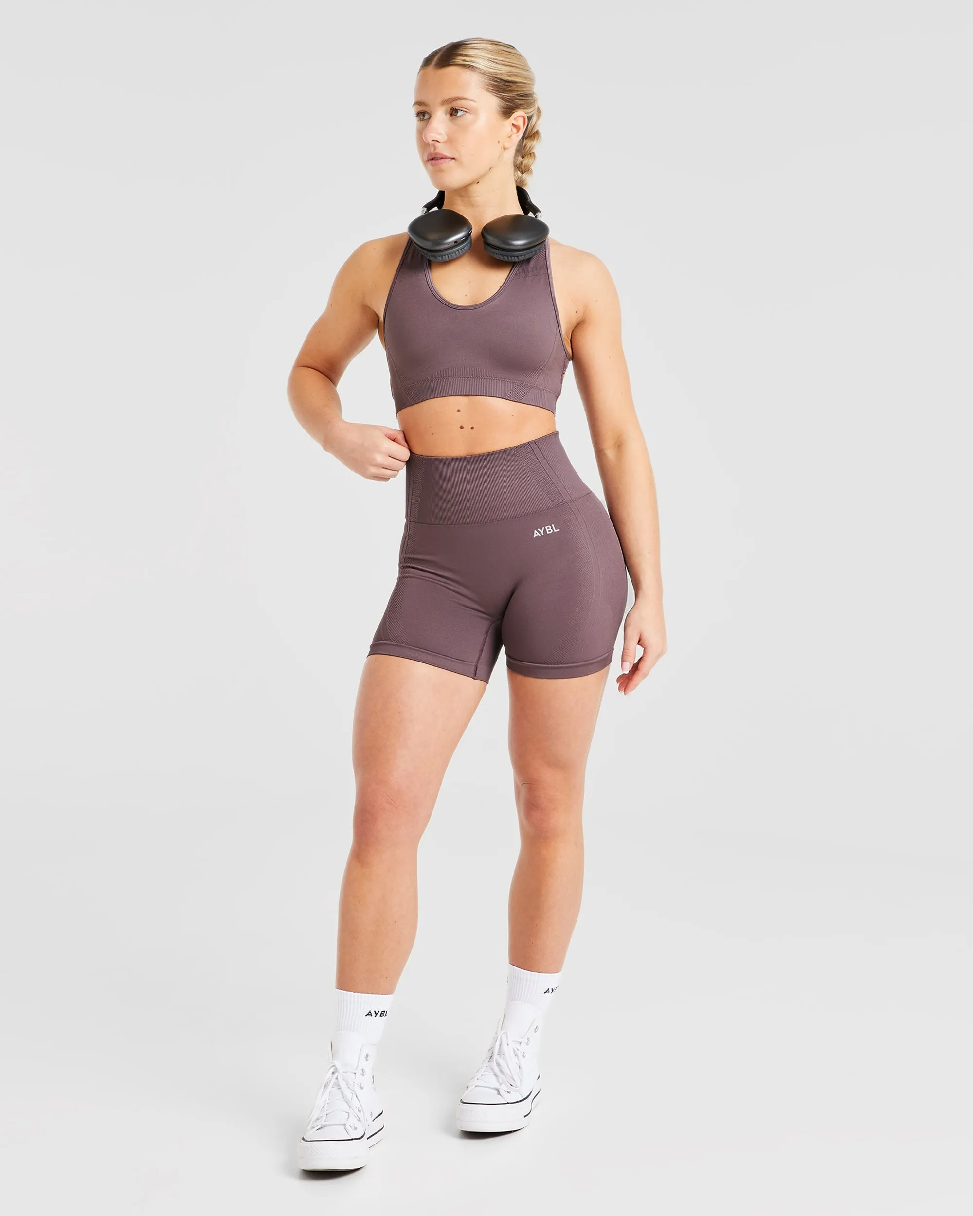 Balance V3 Seamless Shorts - Coffee Bean