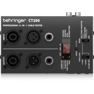 Behringer CT200 8-in-1 Cable Tester
