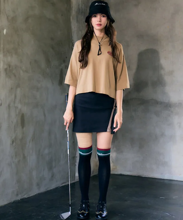 BENECIA 12 Half Neck Boxy Part 7 - Camel