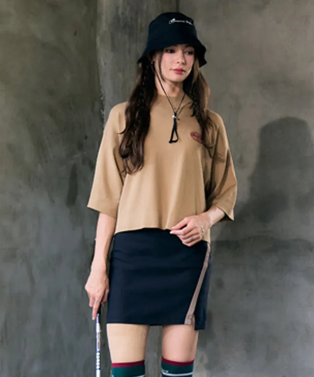 BENECIA 12 Half Neck Boxy Part 7 - Camel