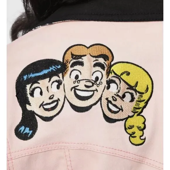 Betty &amp; Veronica x Unique Village Archie Girls Jacket Size L NWT