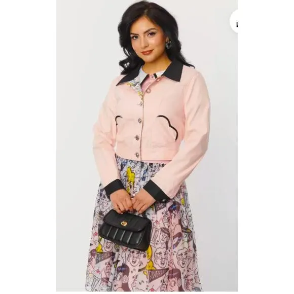 Betty &amp; Veronica x Unique Village Archie Girls Jacket Size L NWT