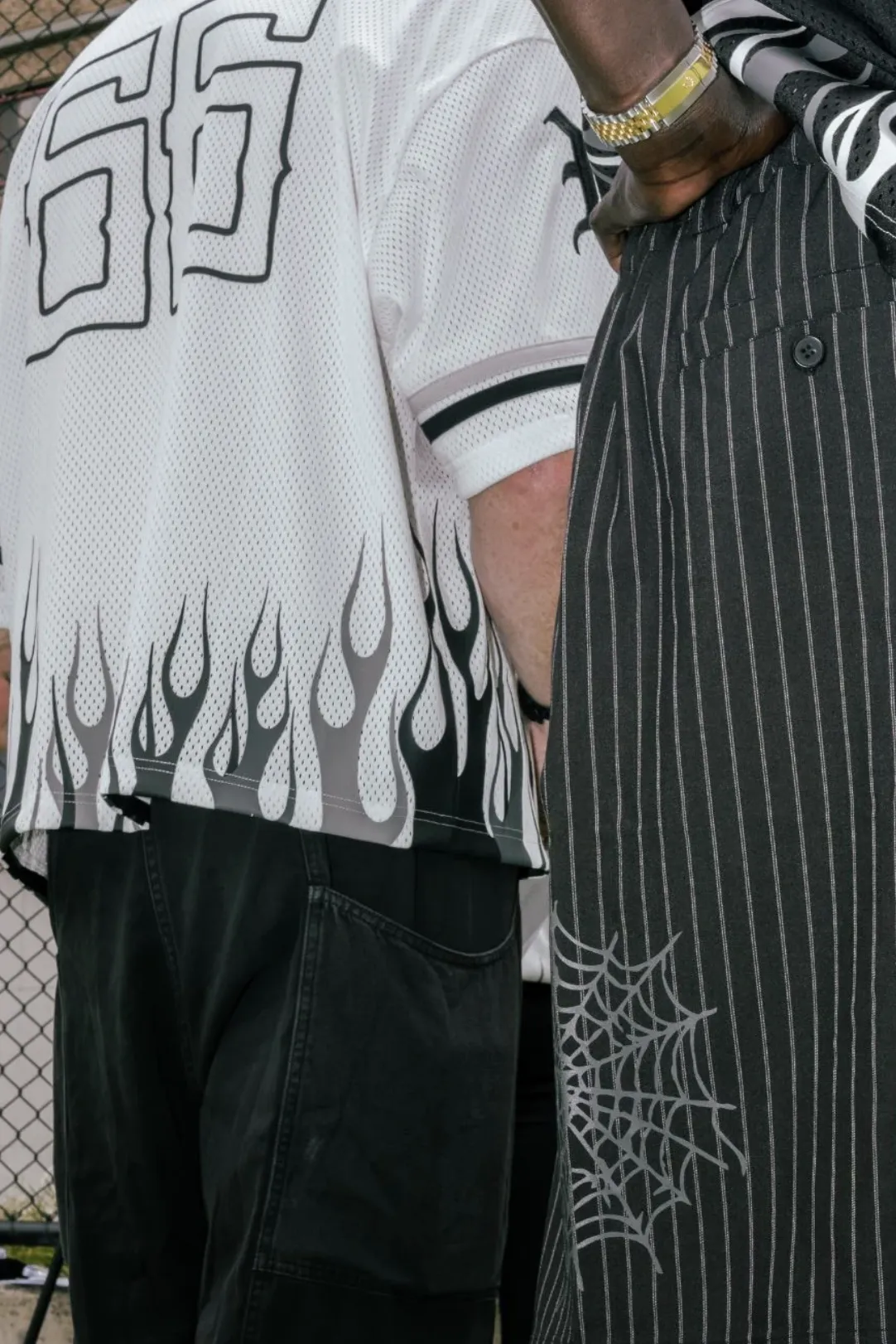 BILLY BONES CLUB FC BURNER JERSEY - MESH WHITE