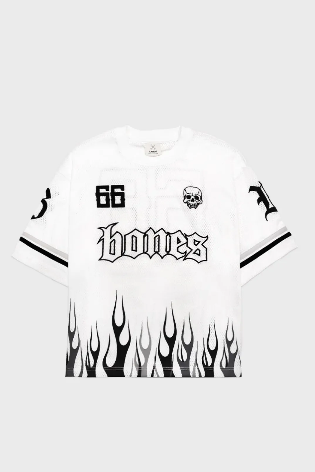 BILLY BONES CLUB FC BURNER JERSEY - MESH WHITE