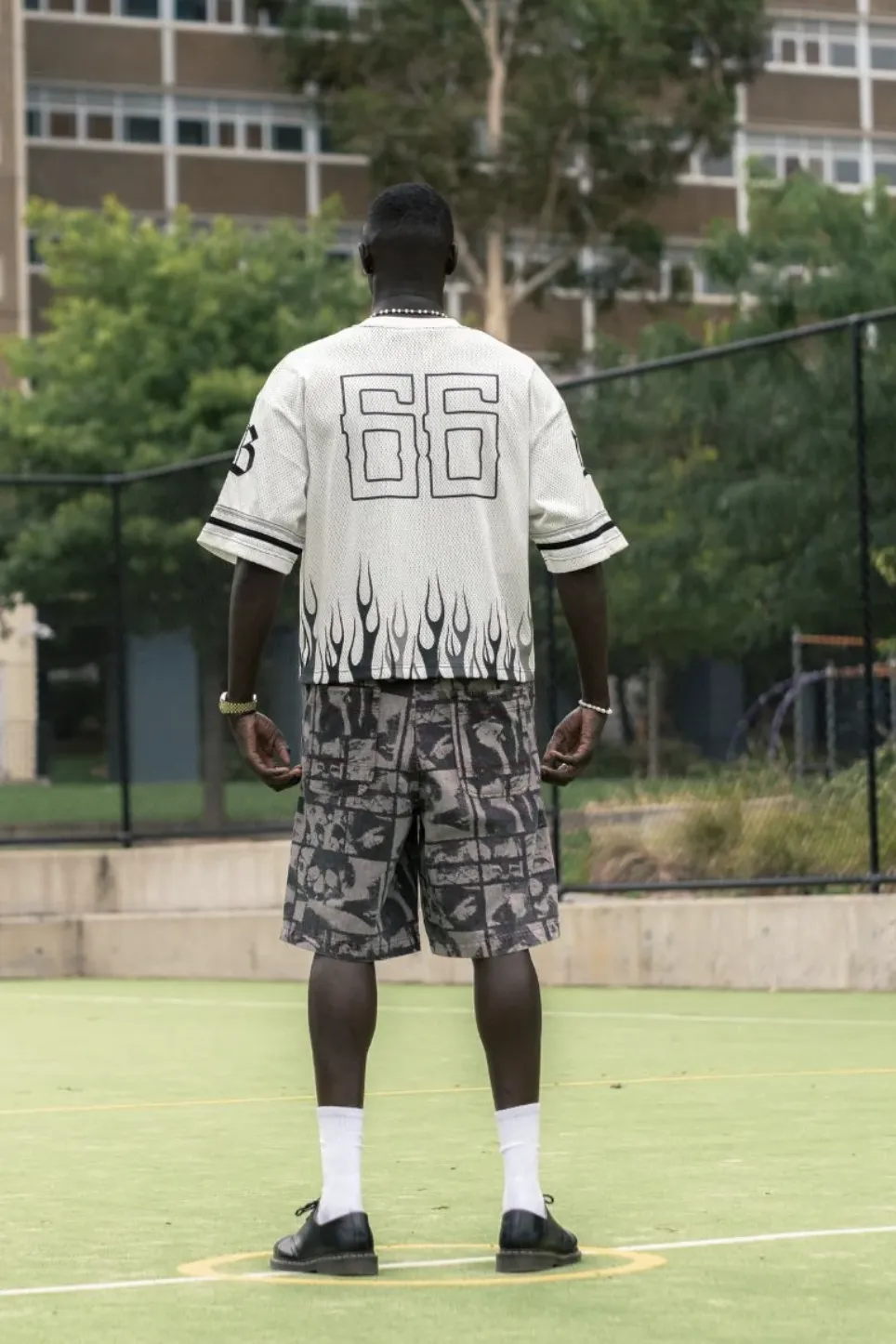 BILLY BONES CLUB FC BURNER JERSEY - MESH WHITE