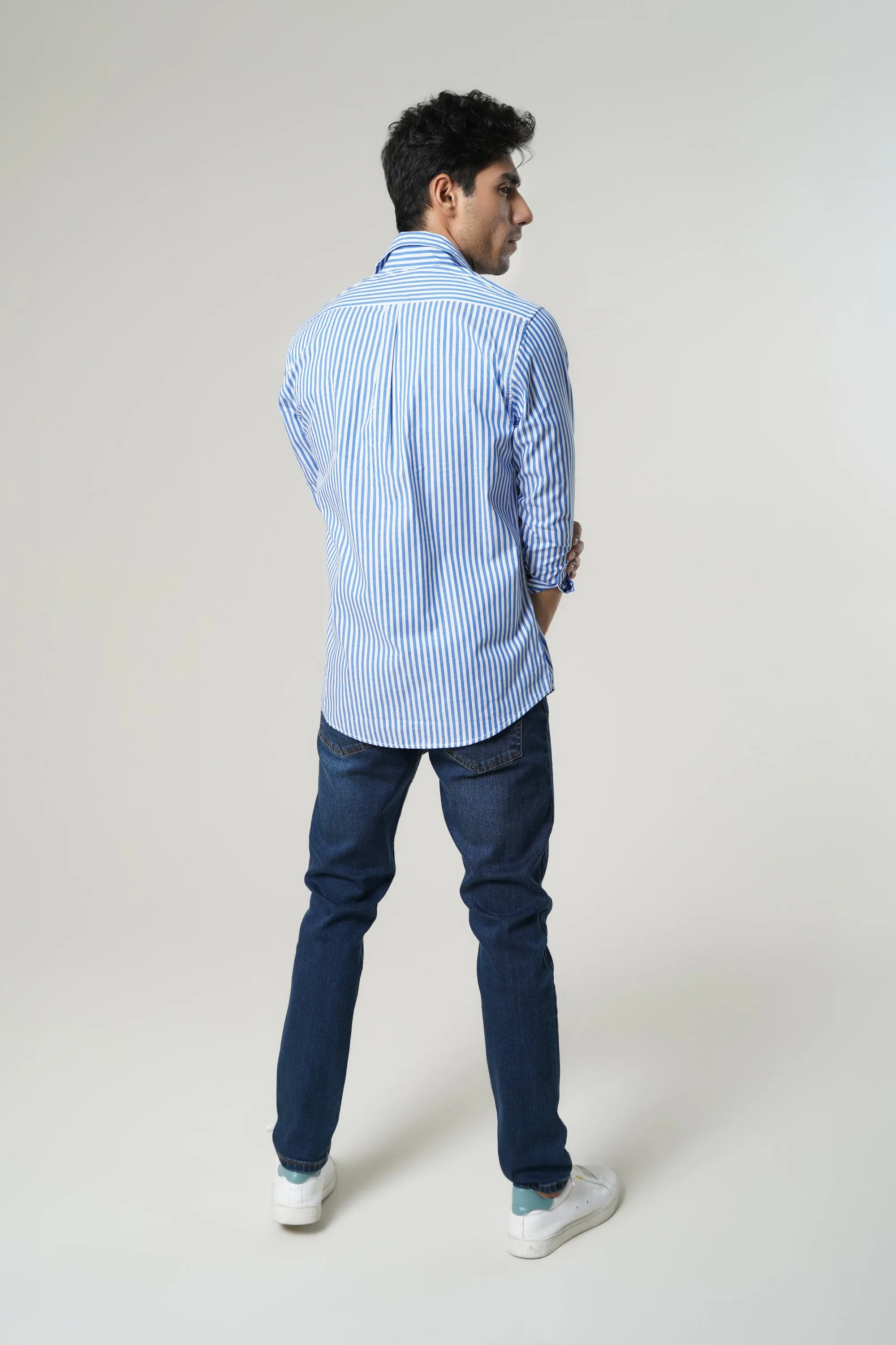 Bivety Blue Shirt