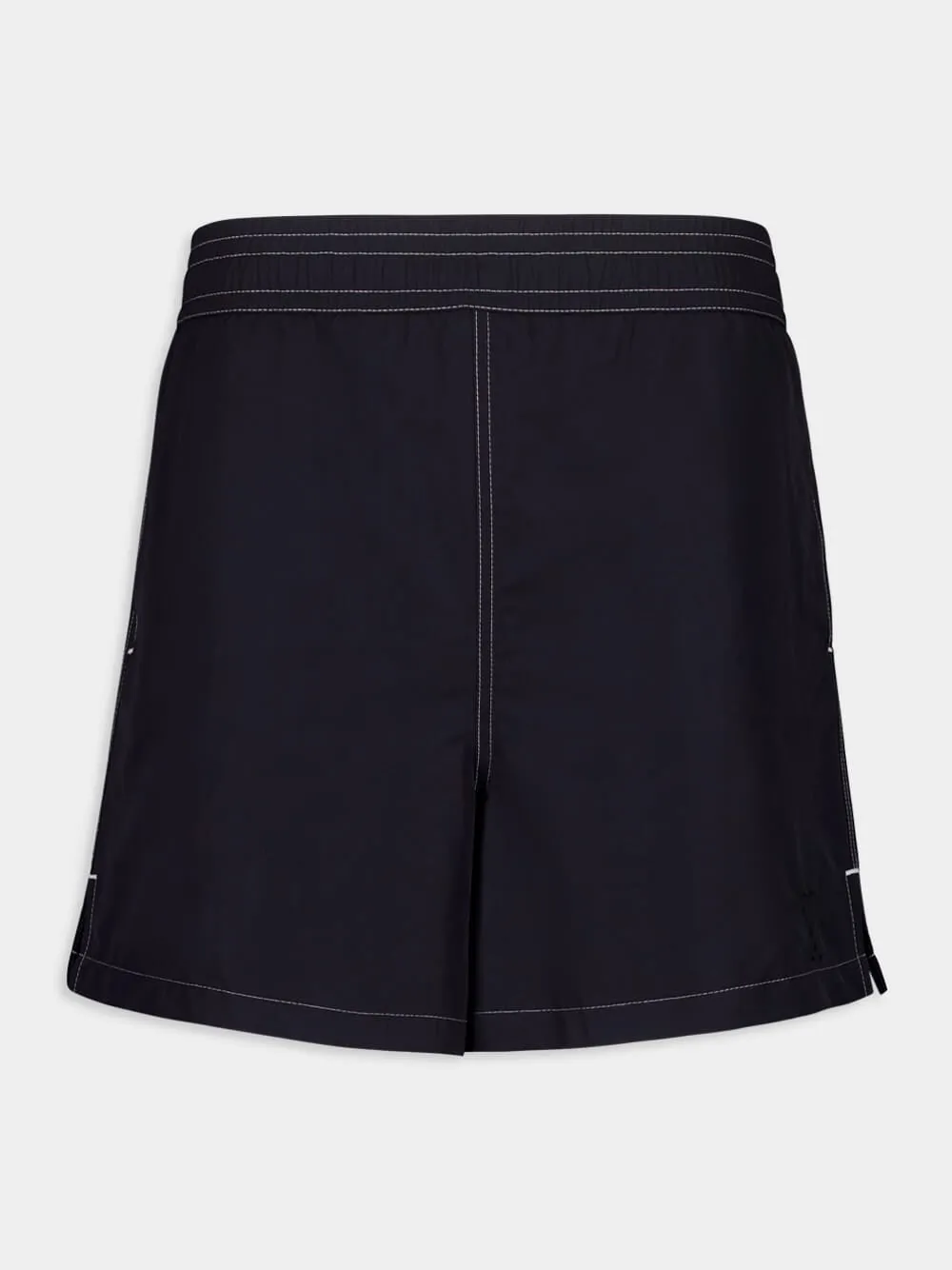 Black Technical Beach Shorts