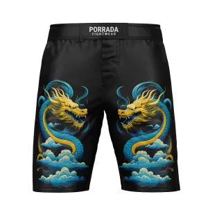 BLUE DRAGON FIGHT SHORTS