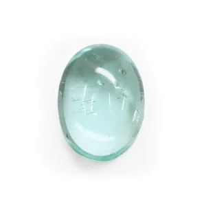 Blue Paraiba Tourmaline 13.85ct Polished Cabochon - Mozambique