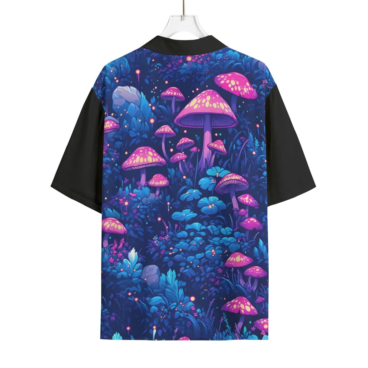 Blue Shroom Bowling Shirt