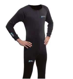 Blue Sports Sweat One Piece Black Senior