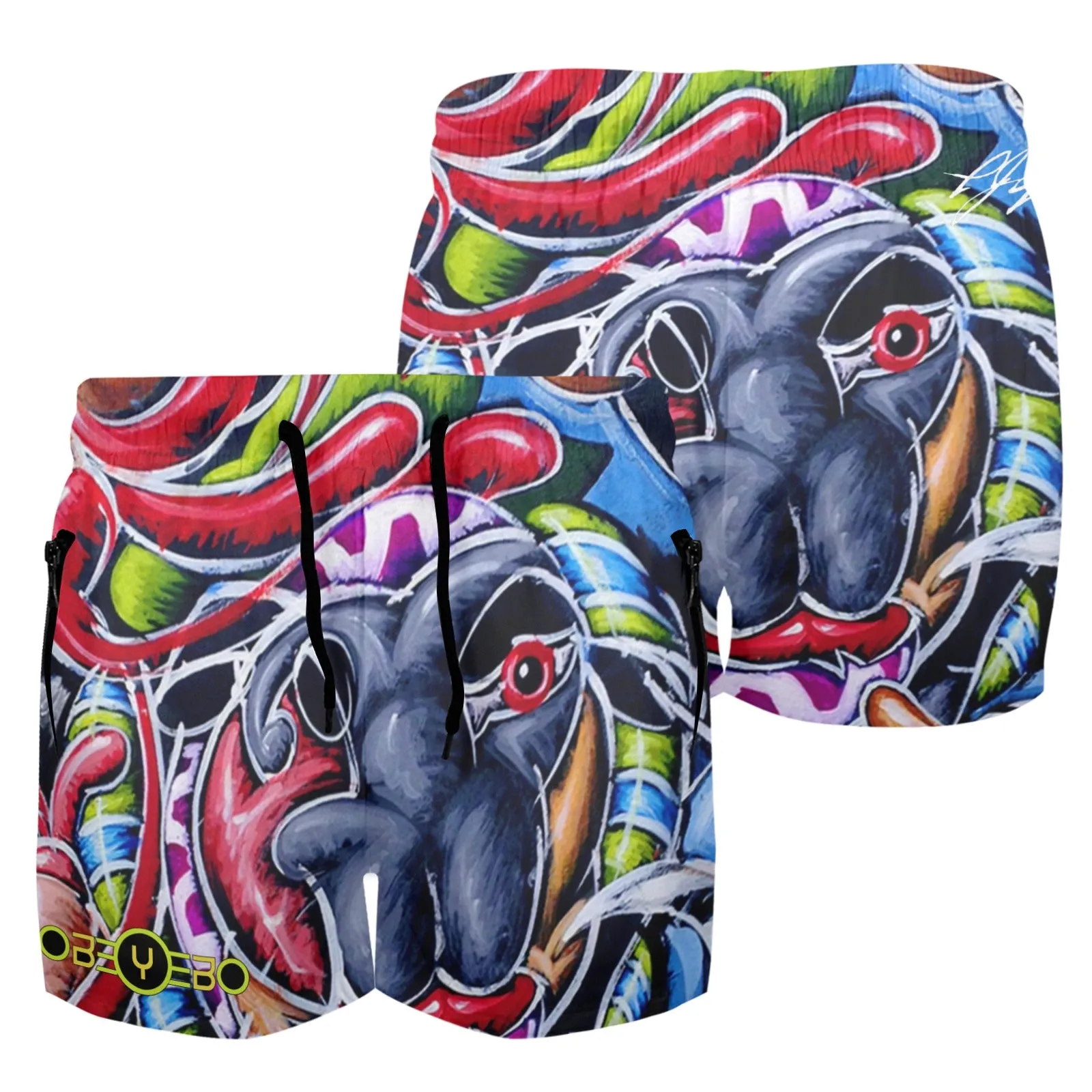 Bovine Methane Men's Beach Shorts