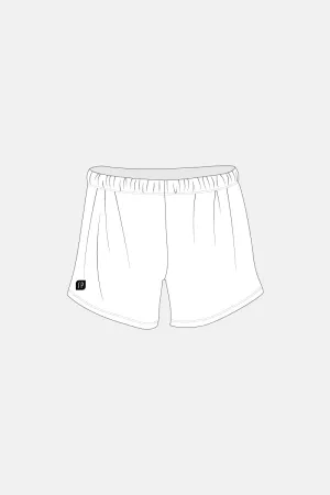 Boys White Matt MAG Shorts