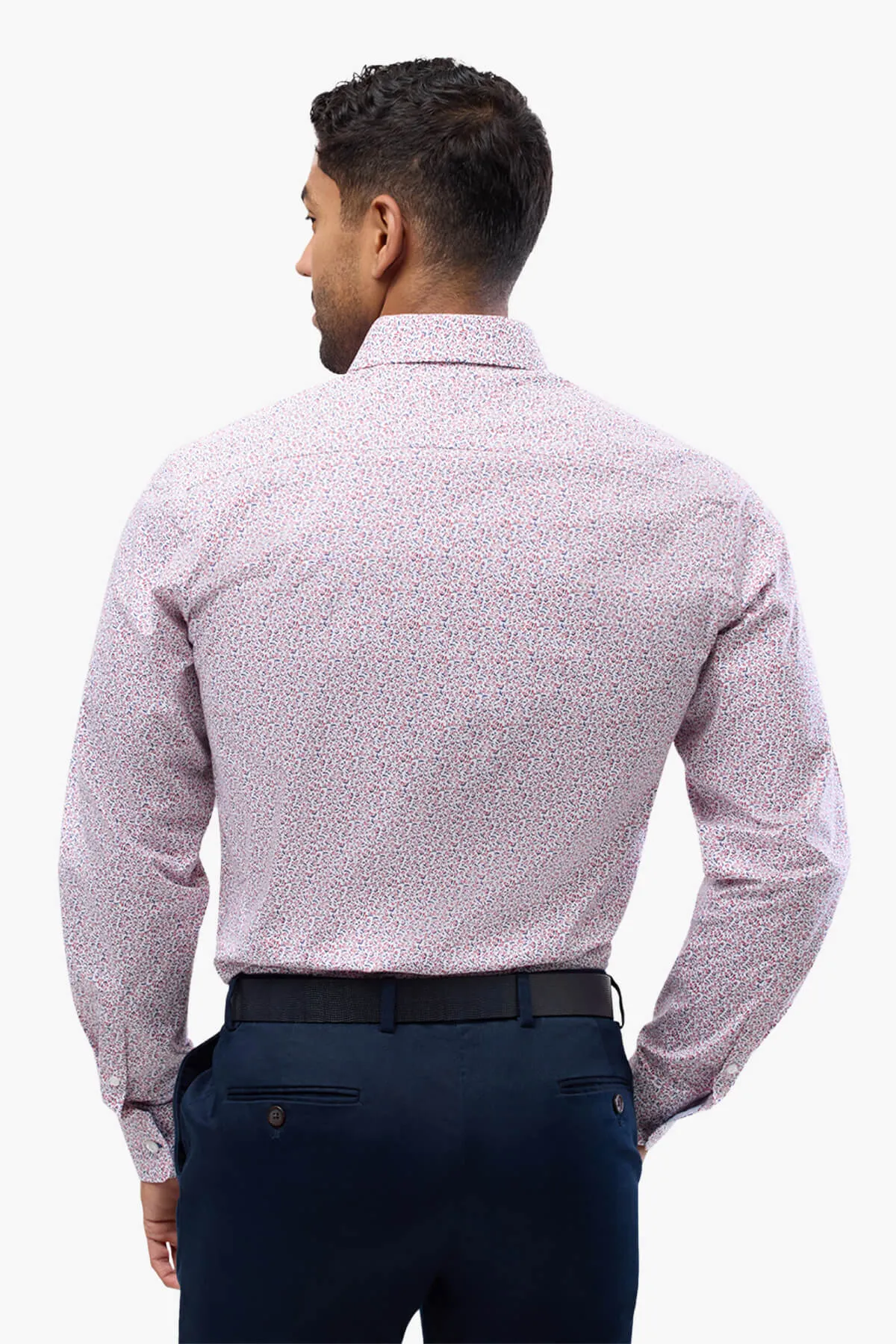 Brooksfield | Abstract Print Regular Fit Business Shirt