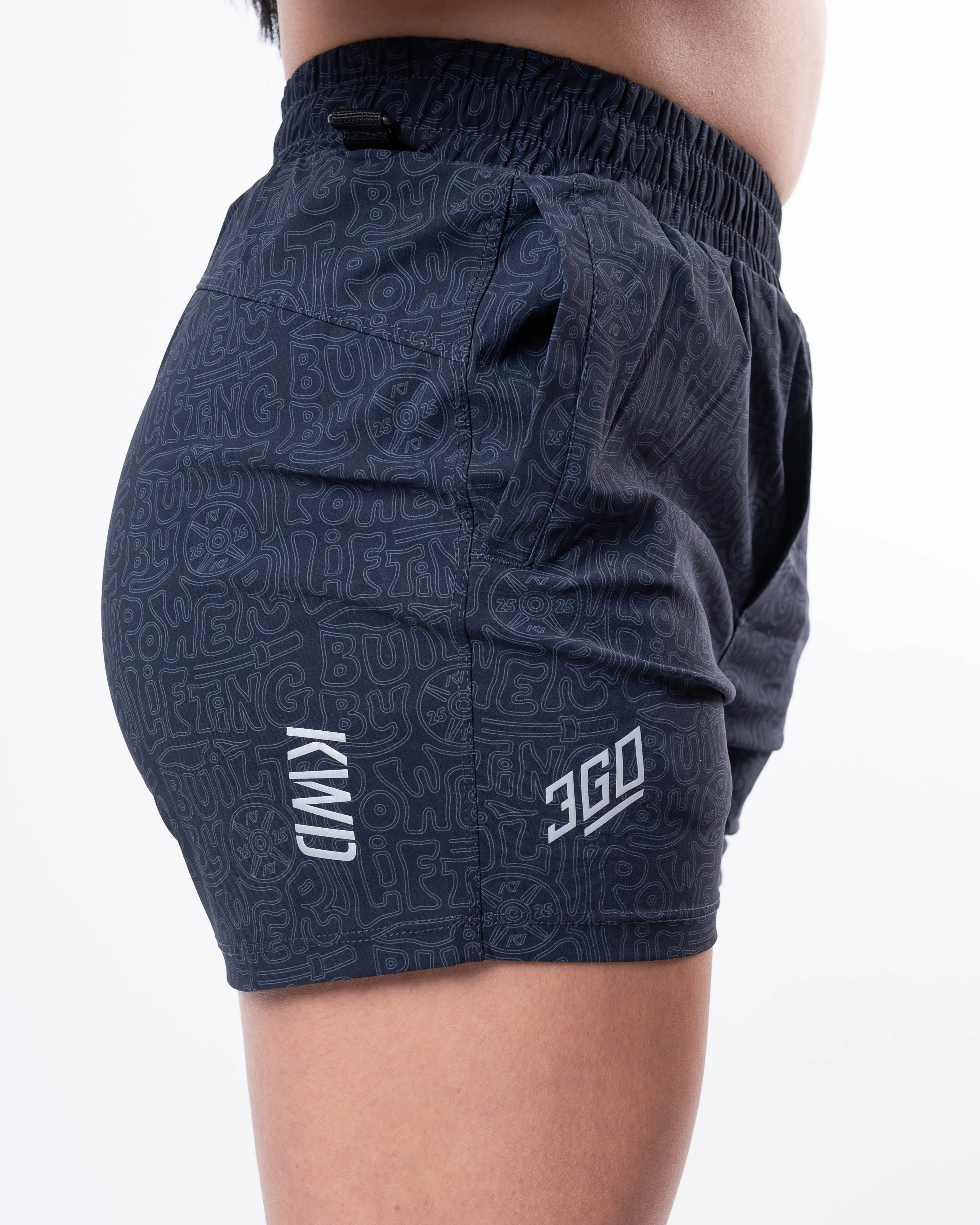 Built By 360Go 1Z KWD Shorts - Stealth/Shadow