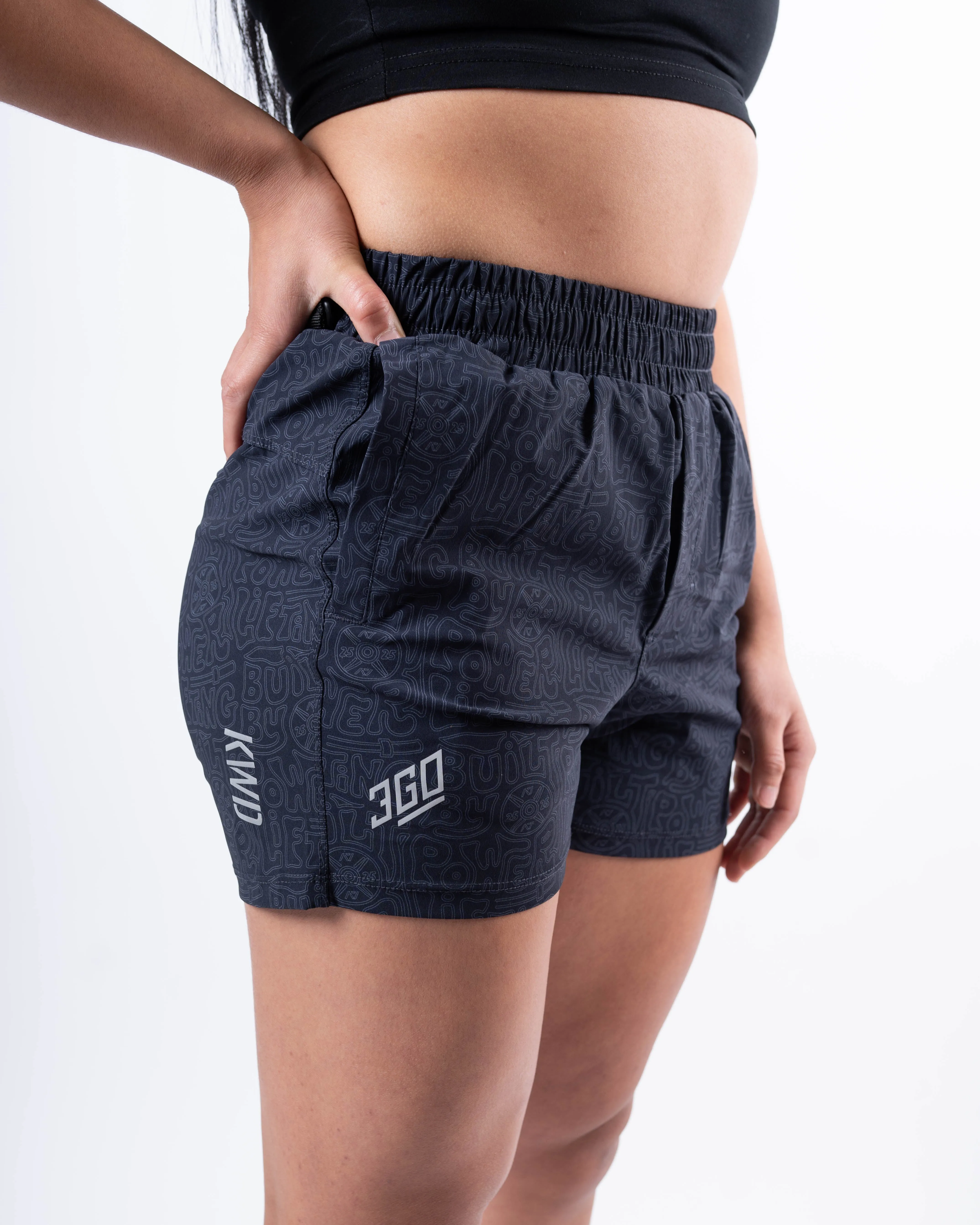 Built By 360Go 1Z KWD Shorts - Stealth/Shadow