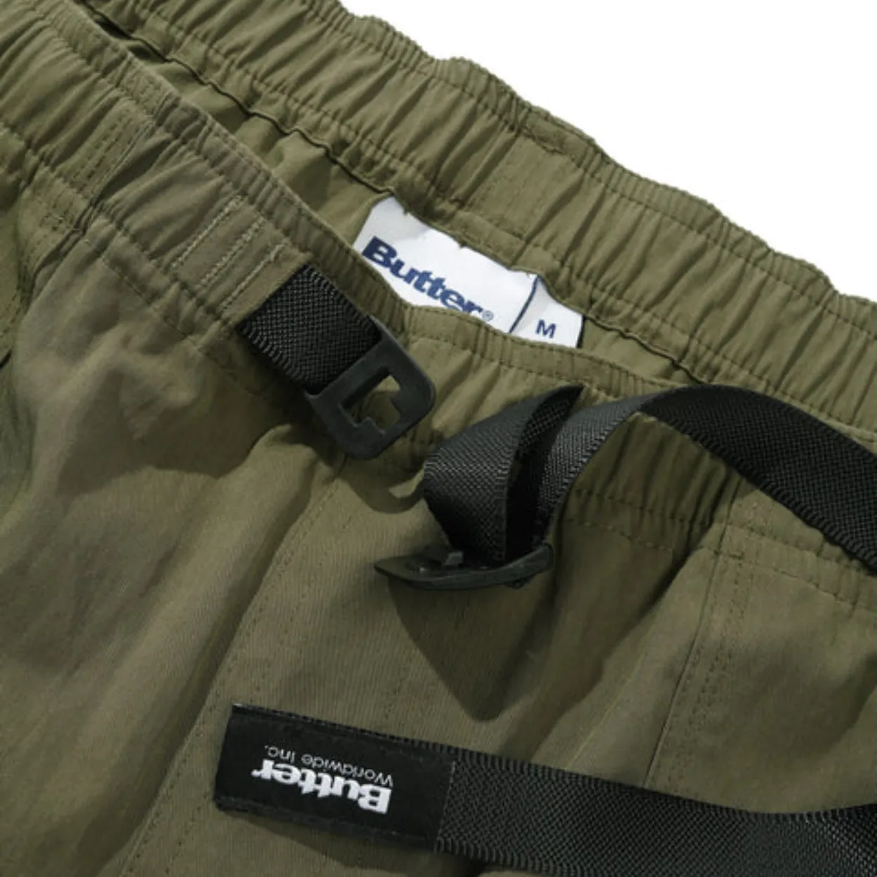 Butter Goods Climber Shorts | Army Green