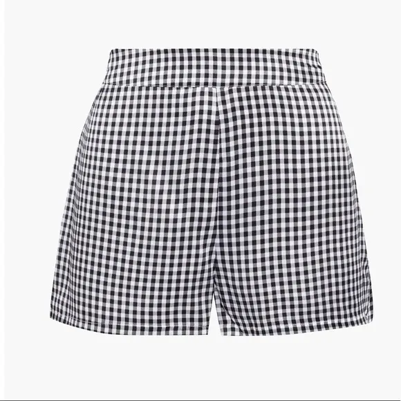 CAMI NYC Matilda gingham silk-charmeuse shorts size 2 209$