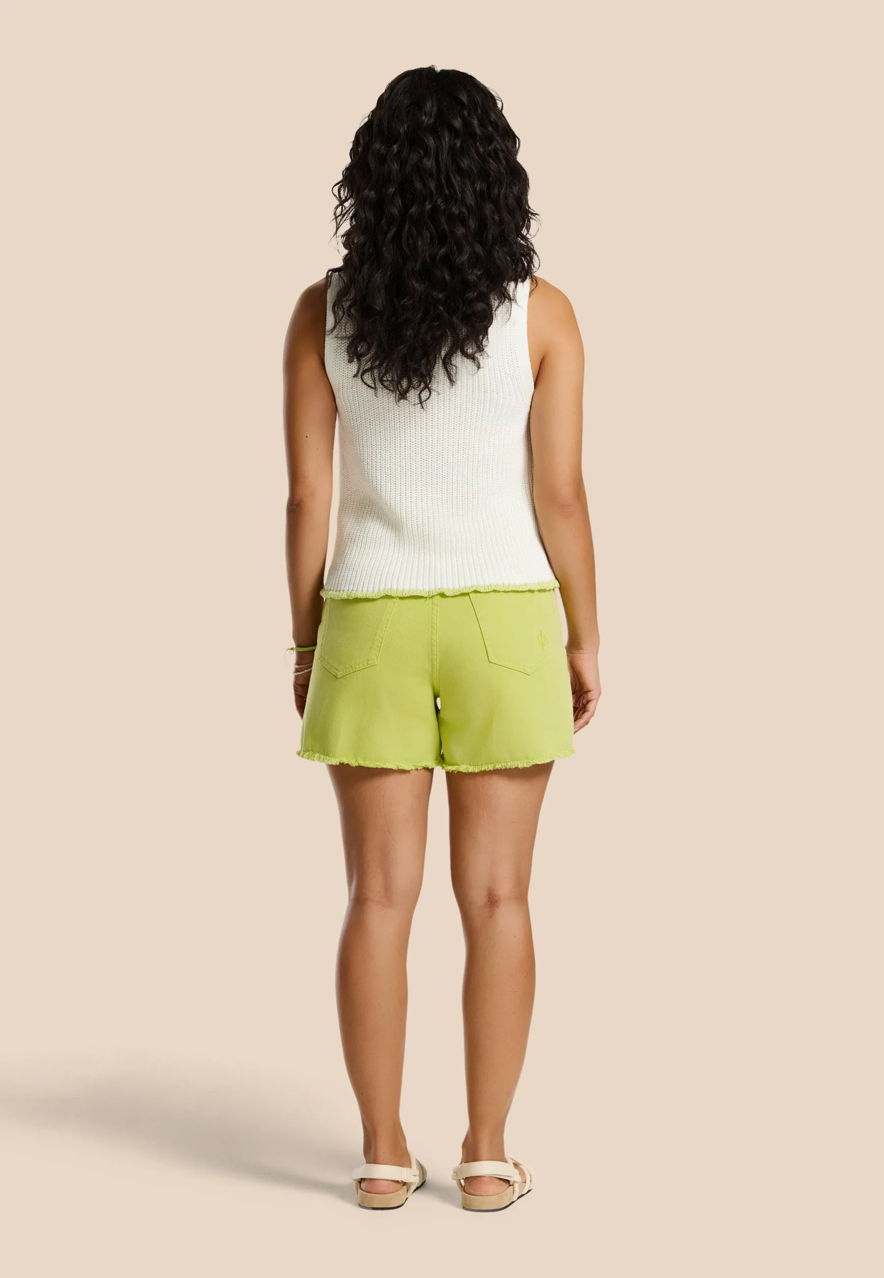 CARLA shorts | green pistache