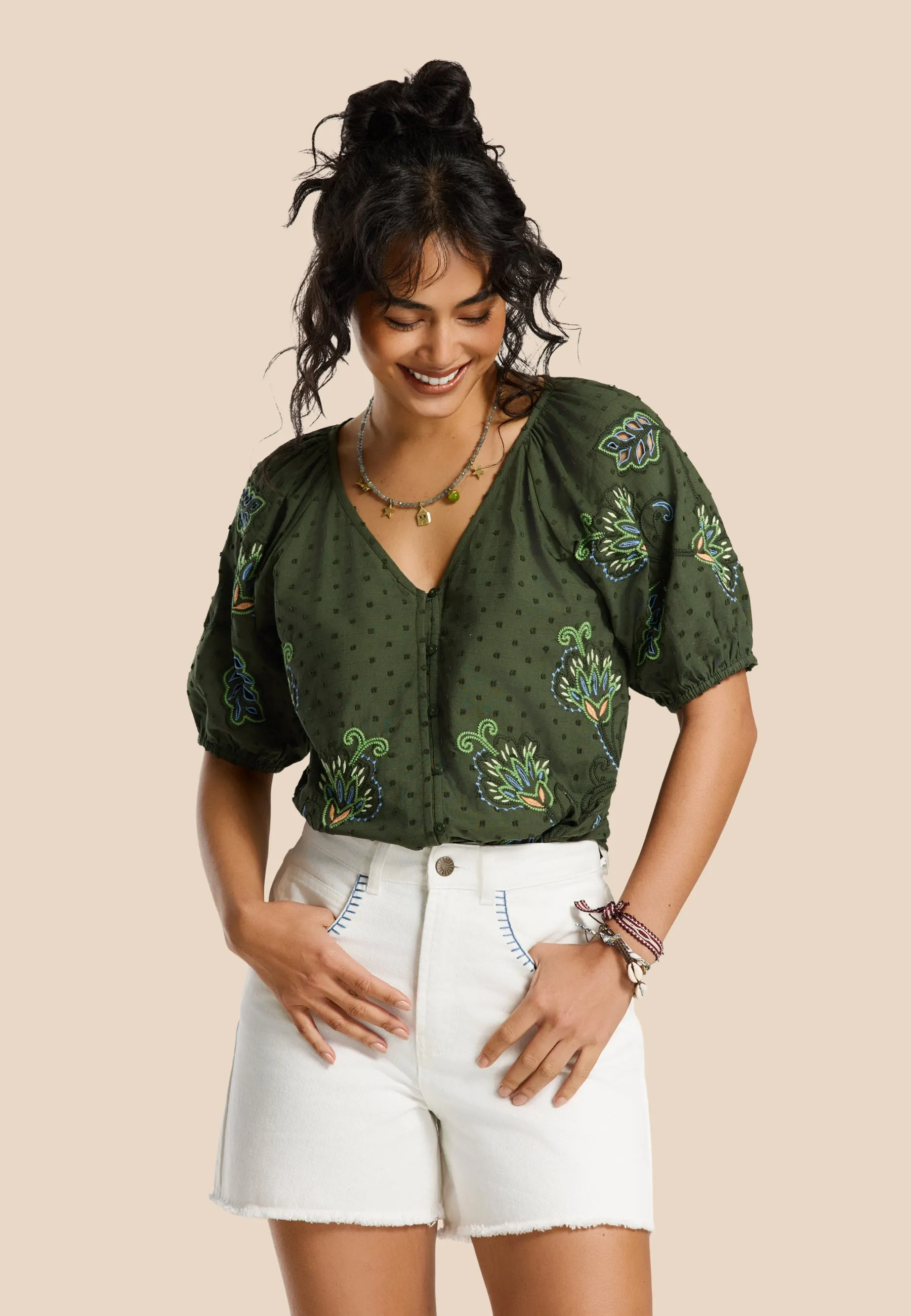 CARLA shorts | white