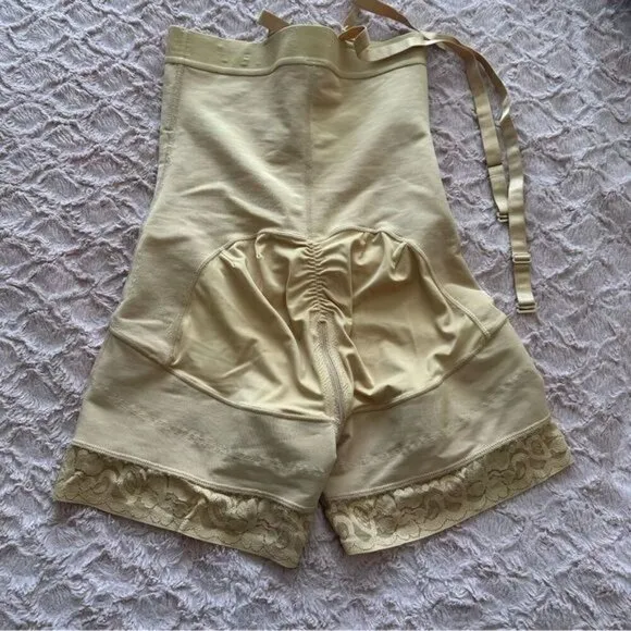 Chinas Dolls Butt Lifter Shapewear Shorts Crotch with Zipper bodysuit Shapewear