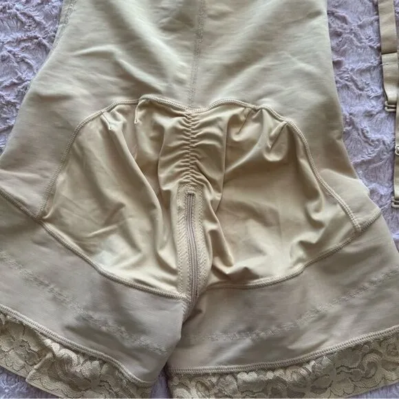Chinas Dolls Butt Lifter Shapewear Shorts Crotch with Zipper bodysuit Shapewear
