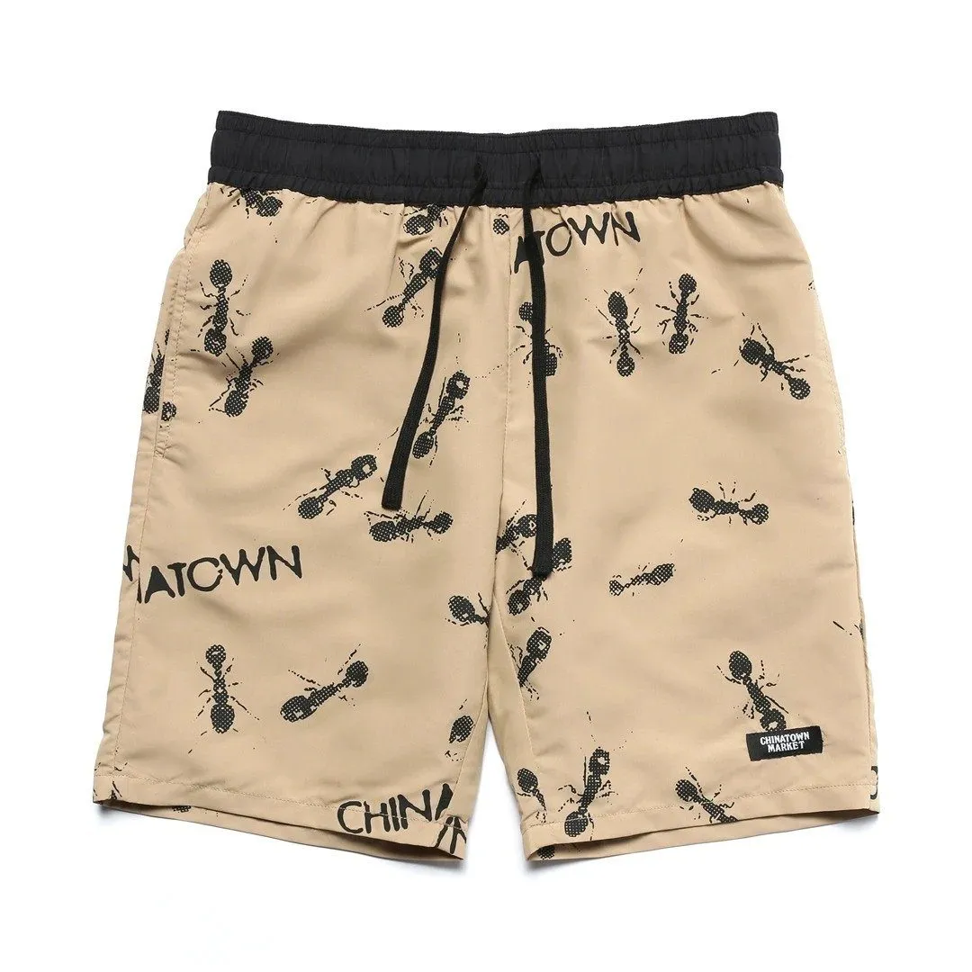 Chinatown Market Ants Shorts Sand CTM-ASTS