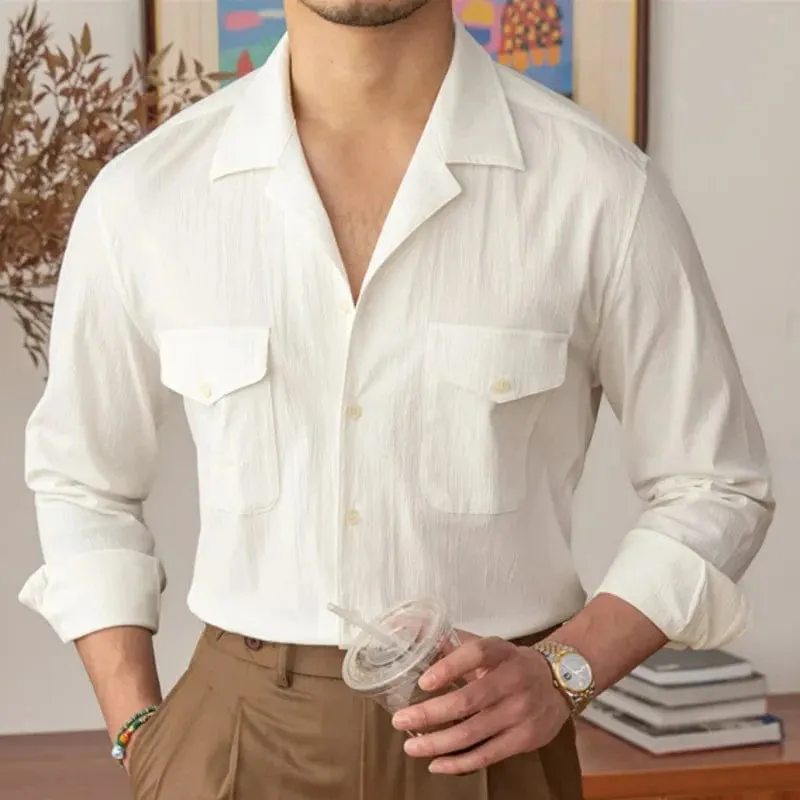 Christopher Mosley Long Sleeved Two Pockets Shirt