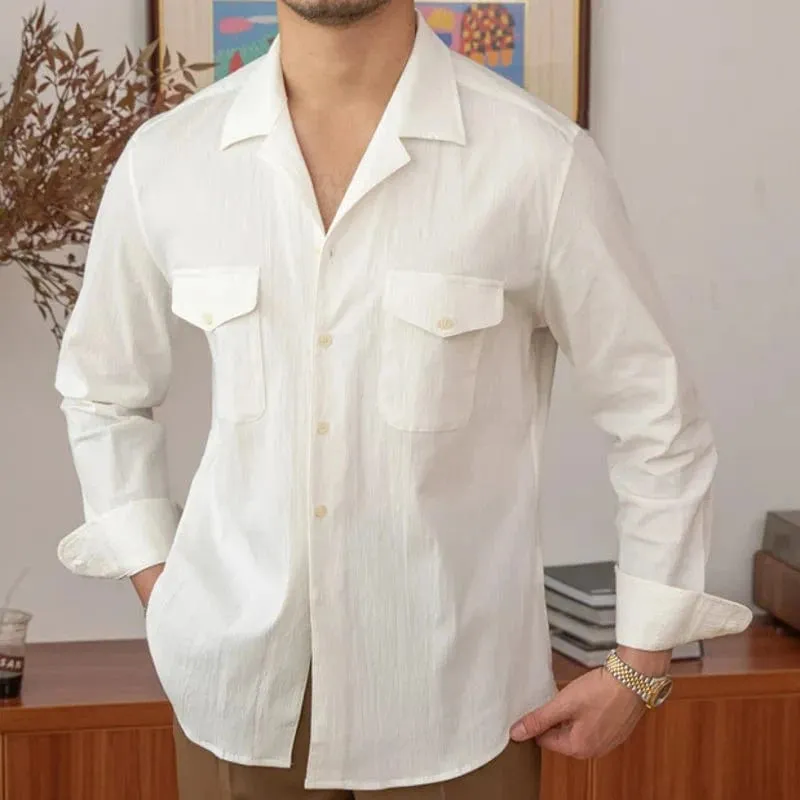 Christopher Mosley Long Sleeved Two Pockets Shirt
