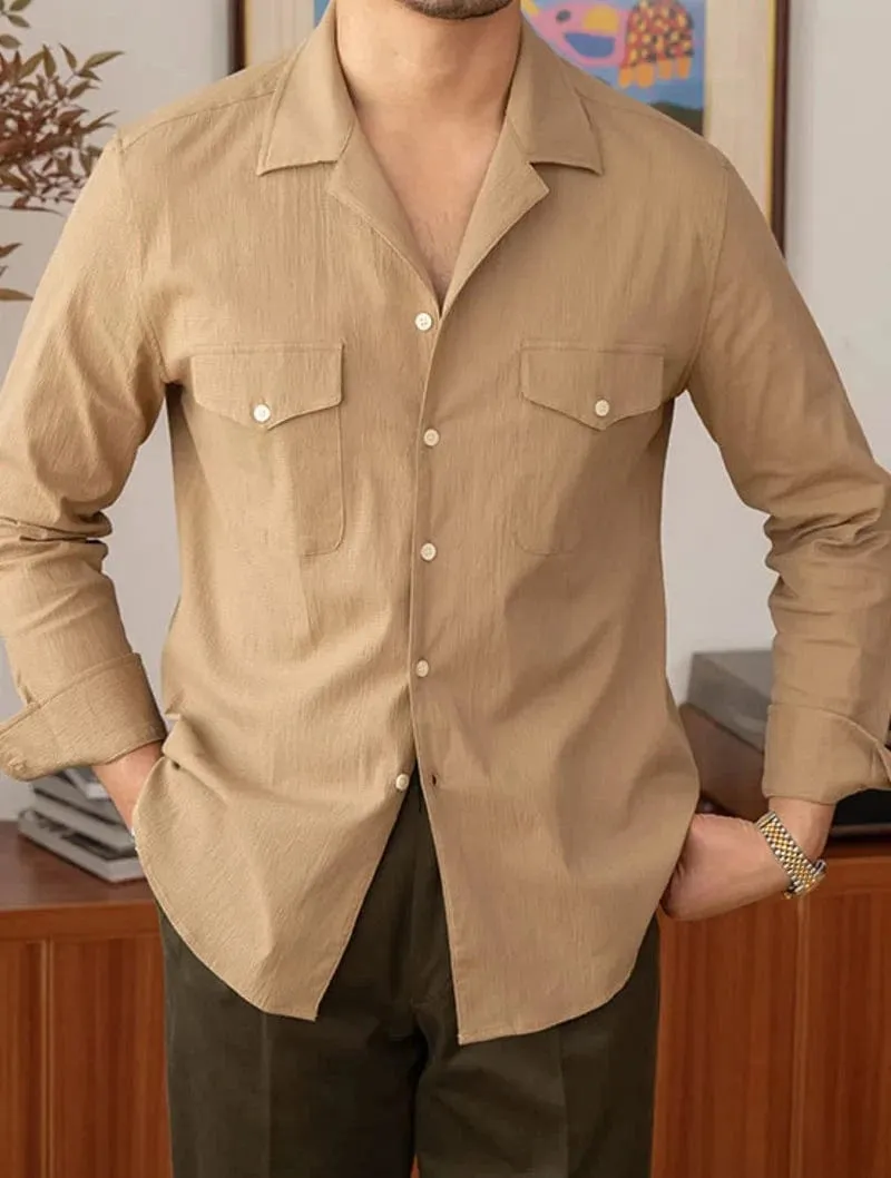 Christopher Mosley Long Sleeved Two Pockets Shirt