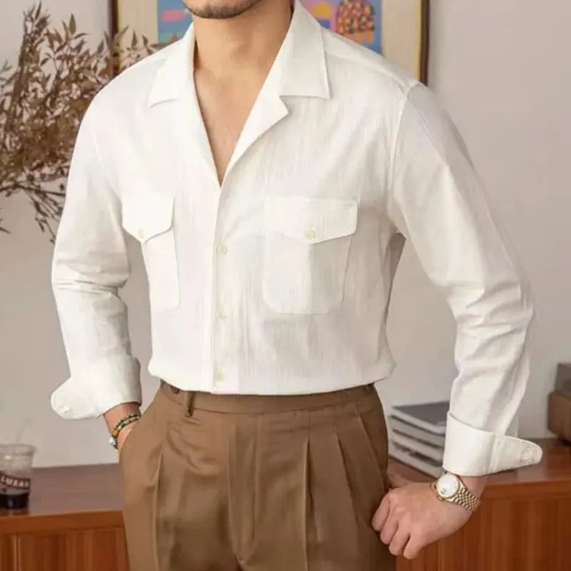 Christopher Mosley Long Sleeved Two Pockets Shirt