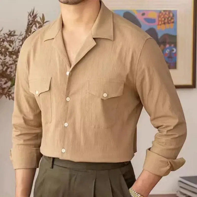 Christopher Mosley Long Sleeved Two Pockets Shirt