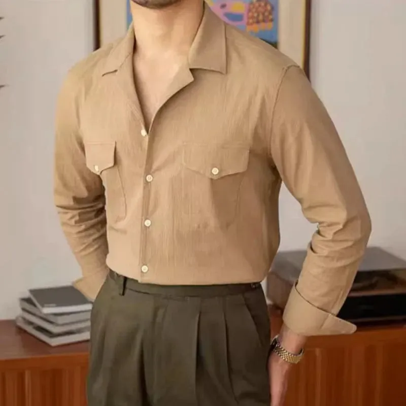Christopher Mosley Long Sleeved Two Pockets Shirt