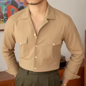 Christopher Mosley Long Sleeved Two Pockets Shirt