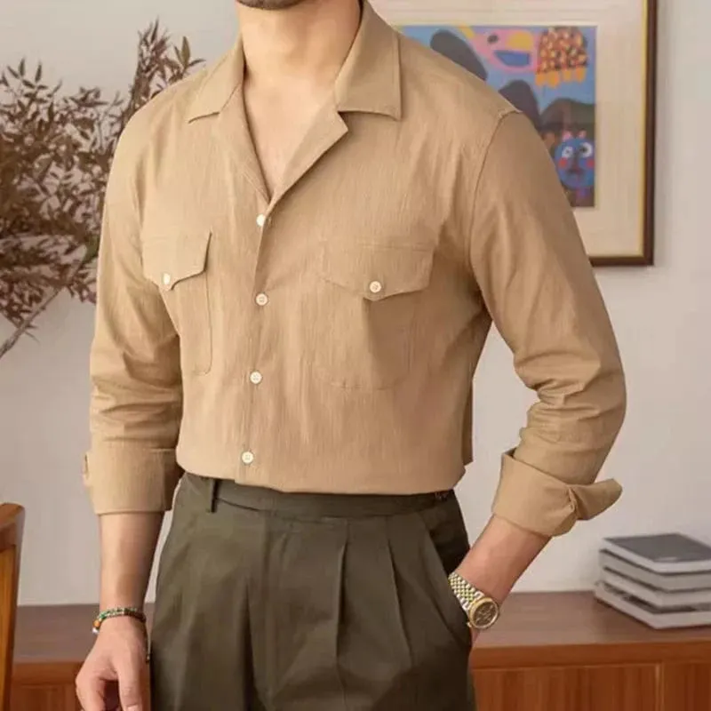 Christopher Mosley Long Sleeved Two Pockets Shirt